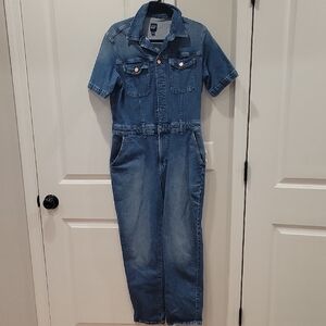 GAP Blue Denim Jumpsuit